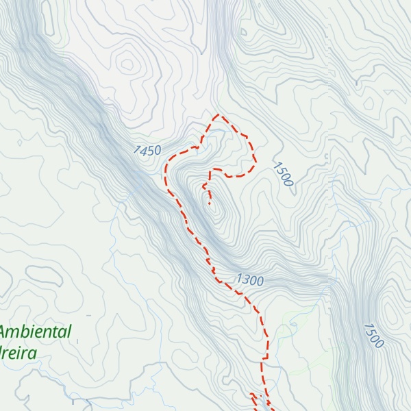 Map of Pico da Lapinha