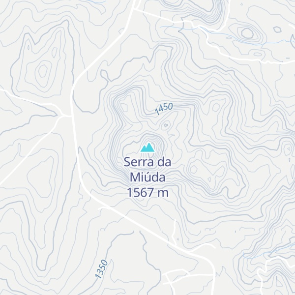 Map of Serra da Miúda