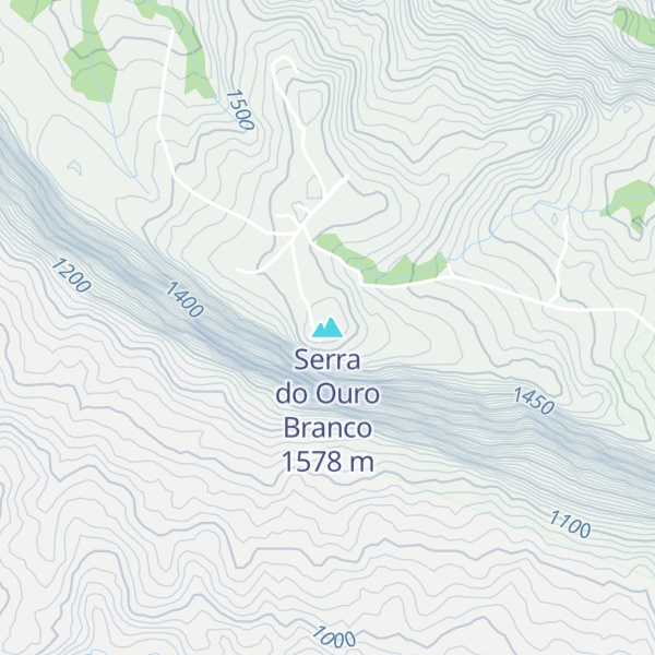 Map of Serra do Ouro Branco