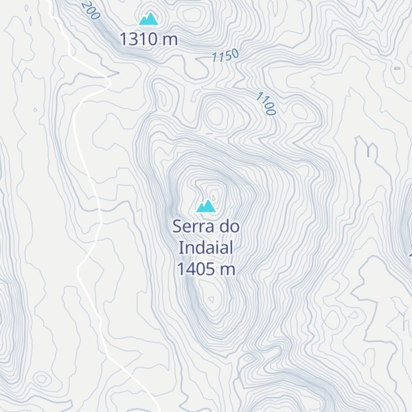 Map of Serra do Indaial