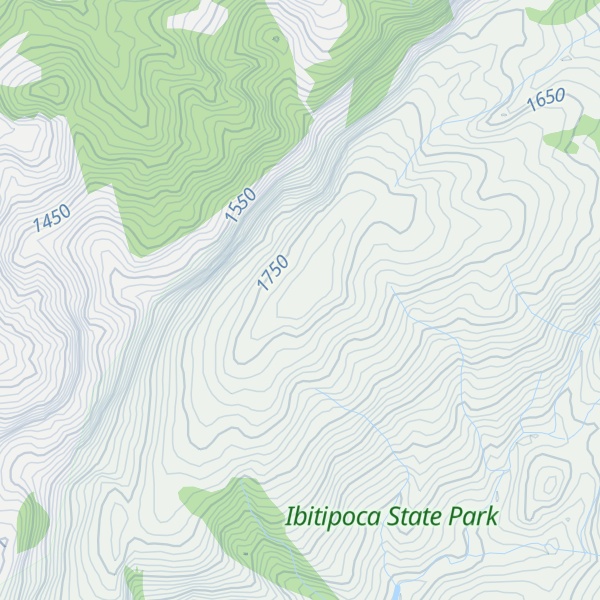 Map of Pico da Lombada