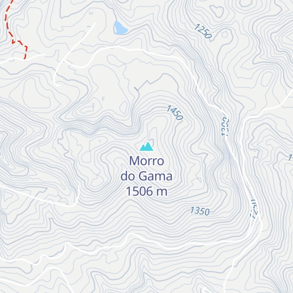 Map of Morro do Gama