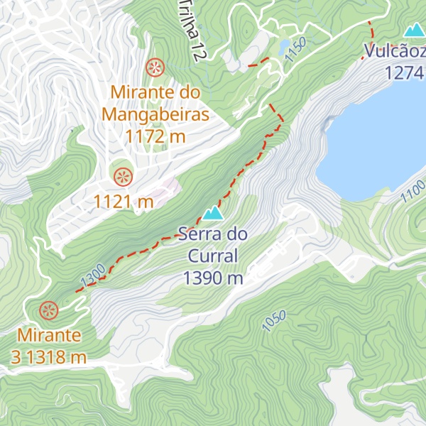 Map of Serra do Curral