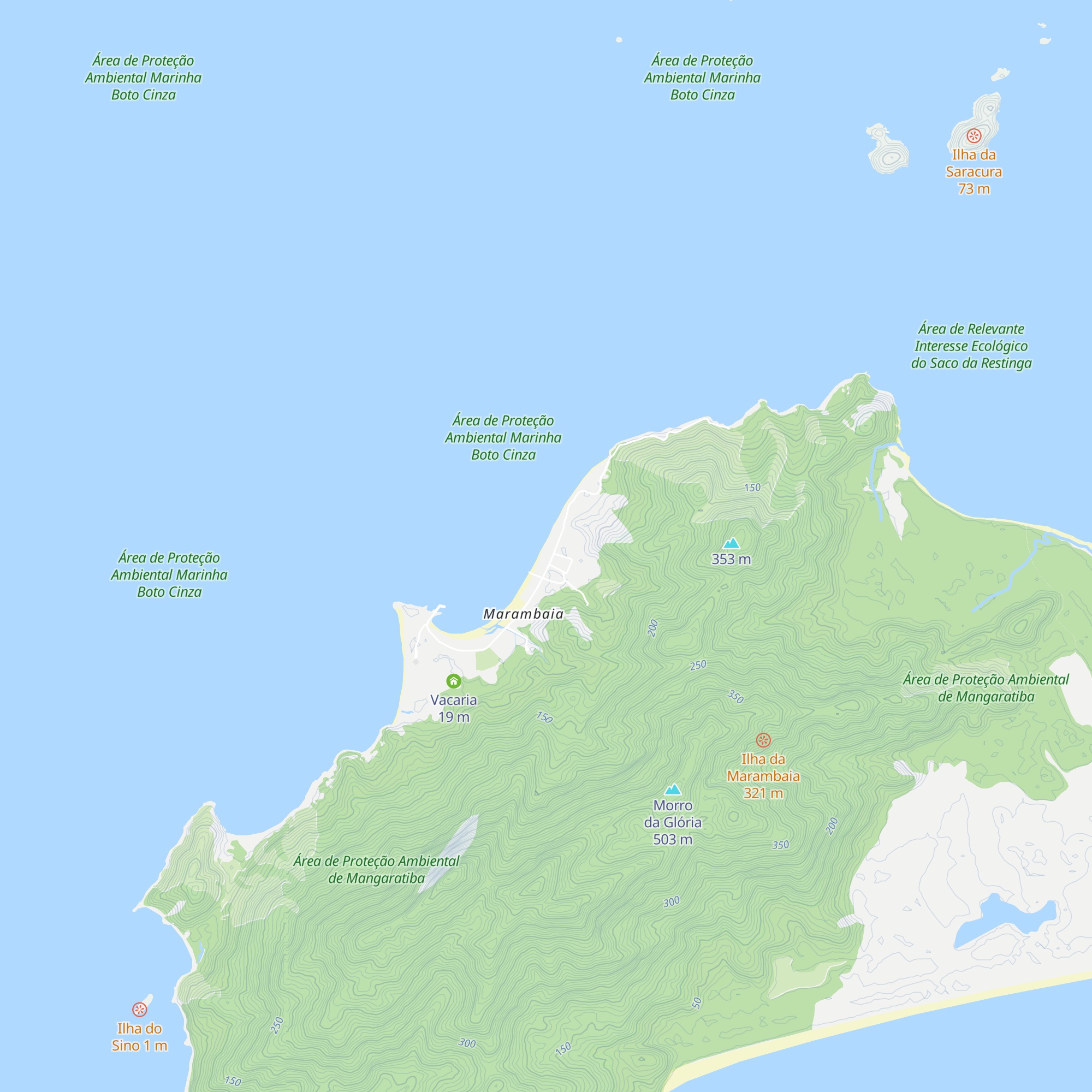 Início pista de Gc map