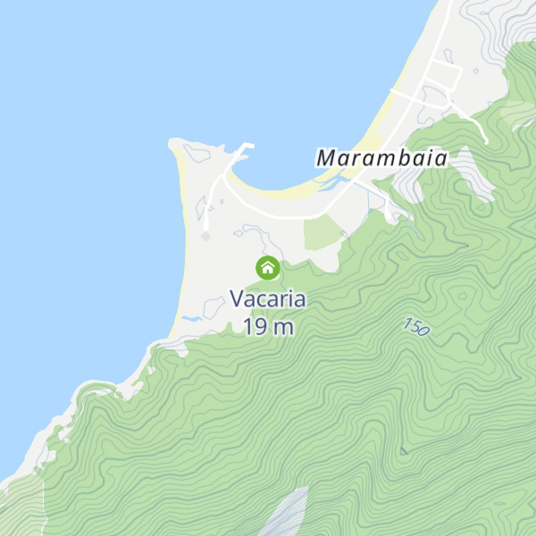 Map of Vacaria