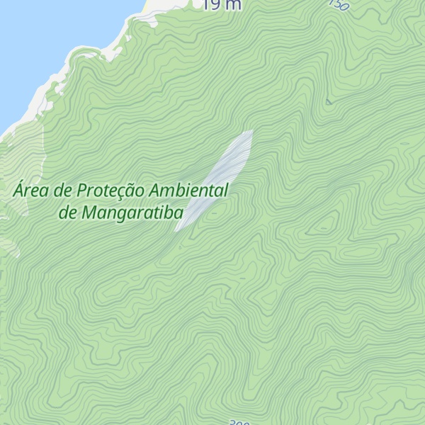 Map of Pico da Marambaia