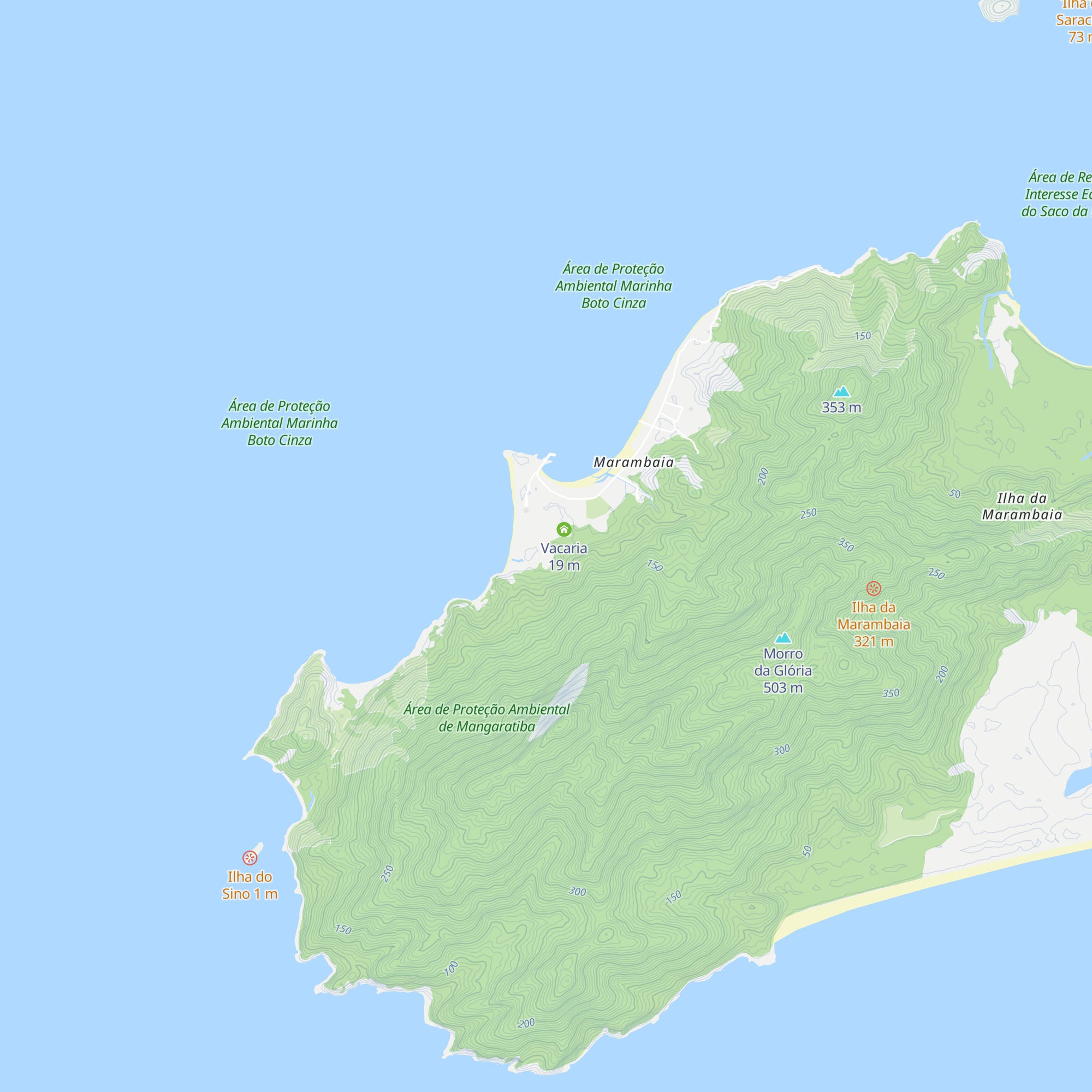 Ponto final pista de GC map
