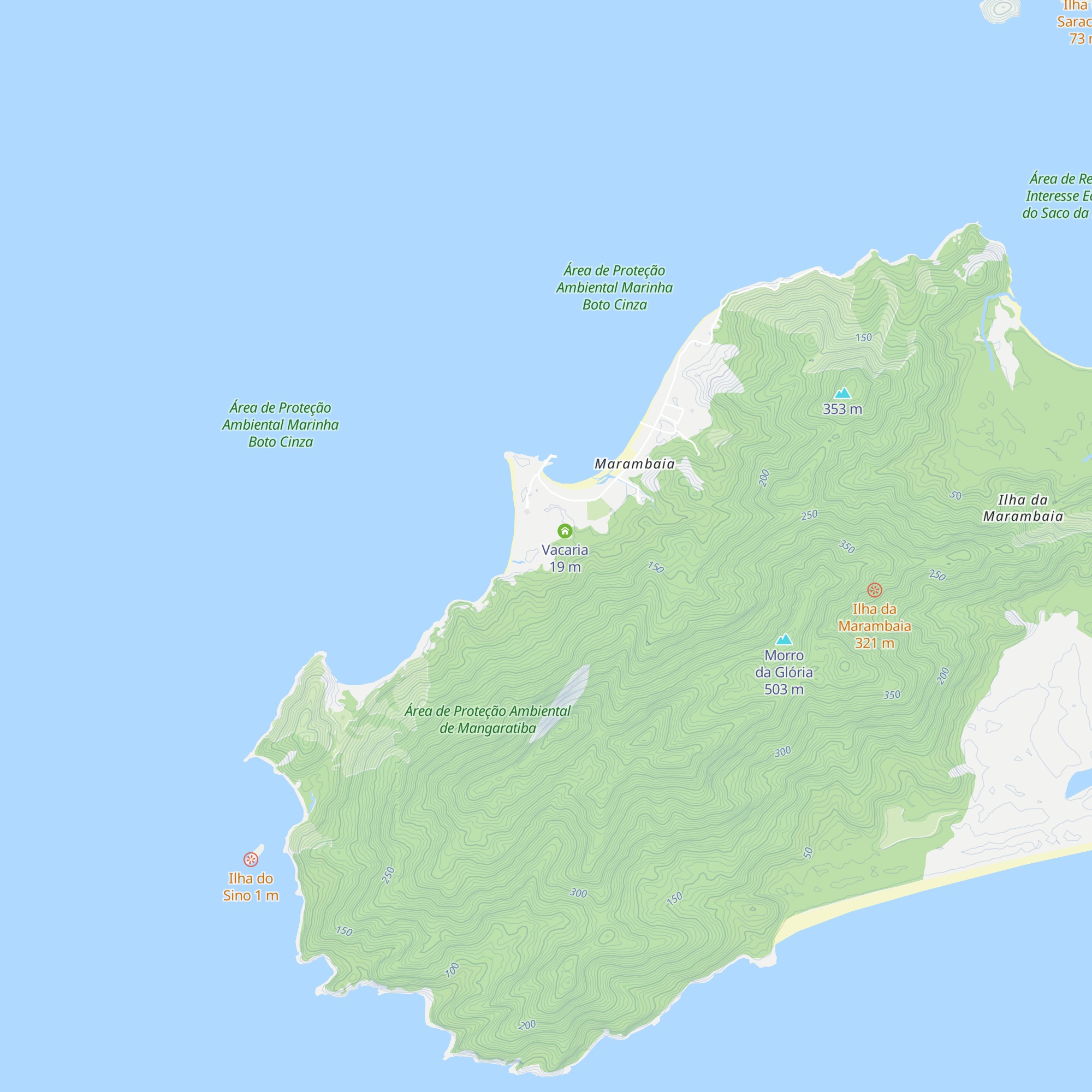 VACARIA map
