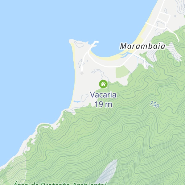 Map of VACARIA