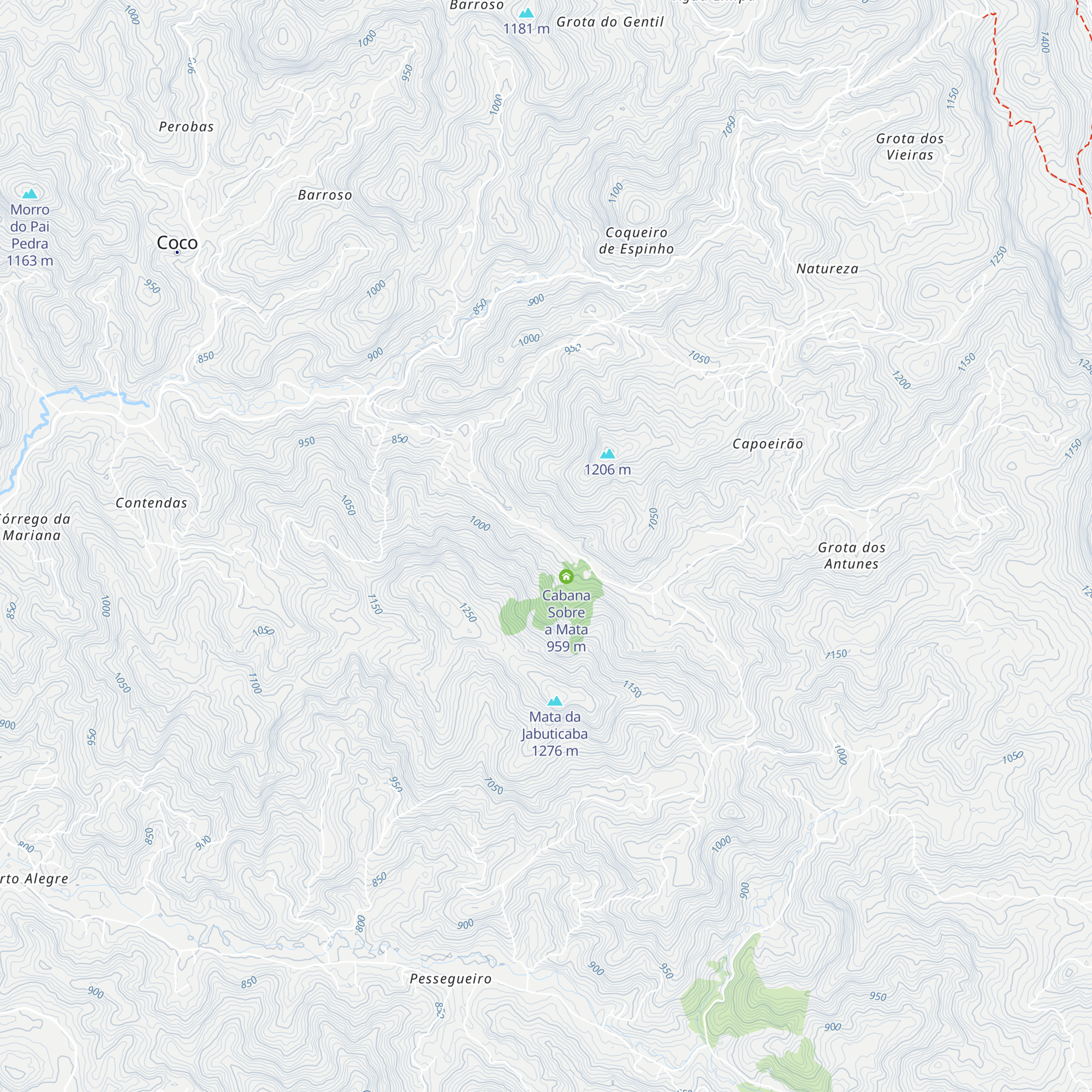 Cabana Hobbit map