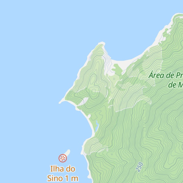 Map of Morro do Sino