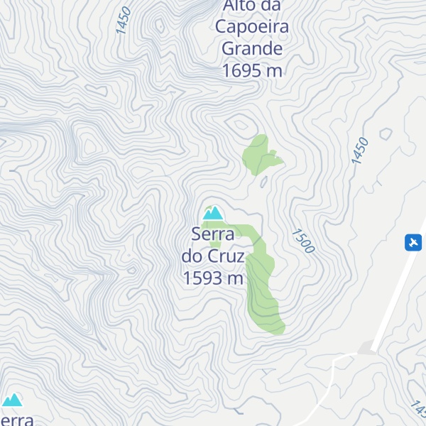 Map of Serra do Cruz