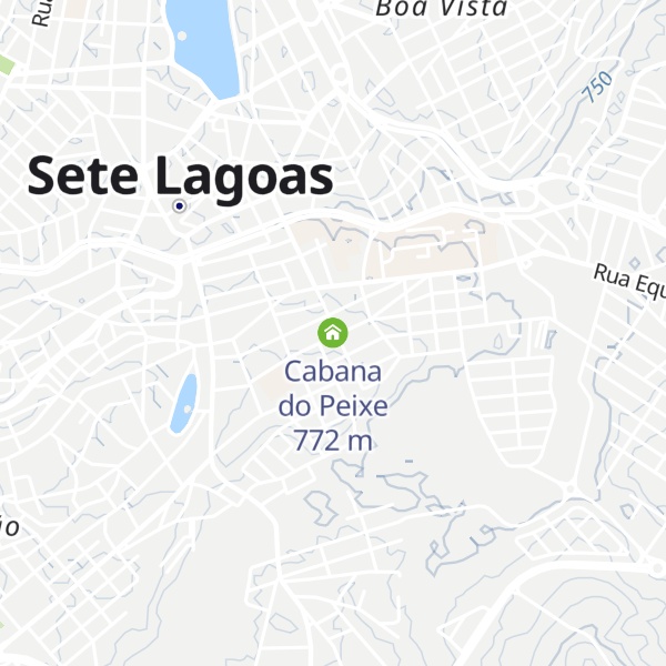 Map of Cabana do Peixe