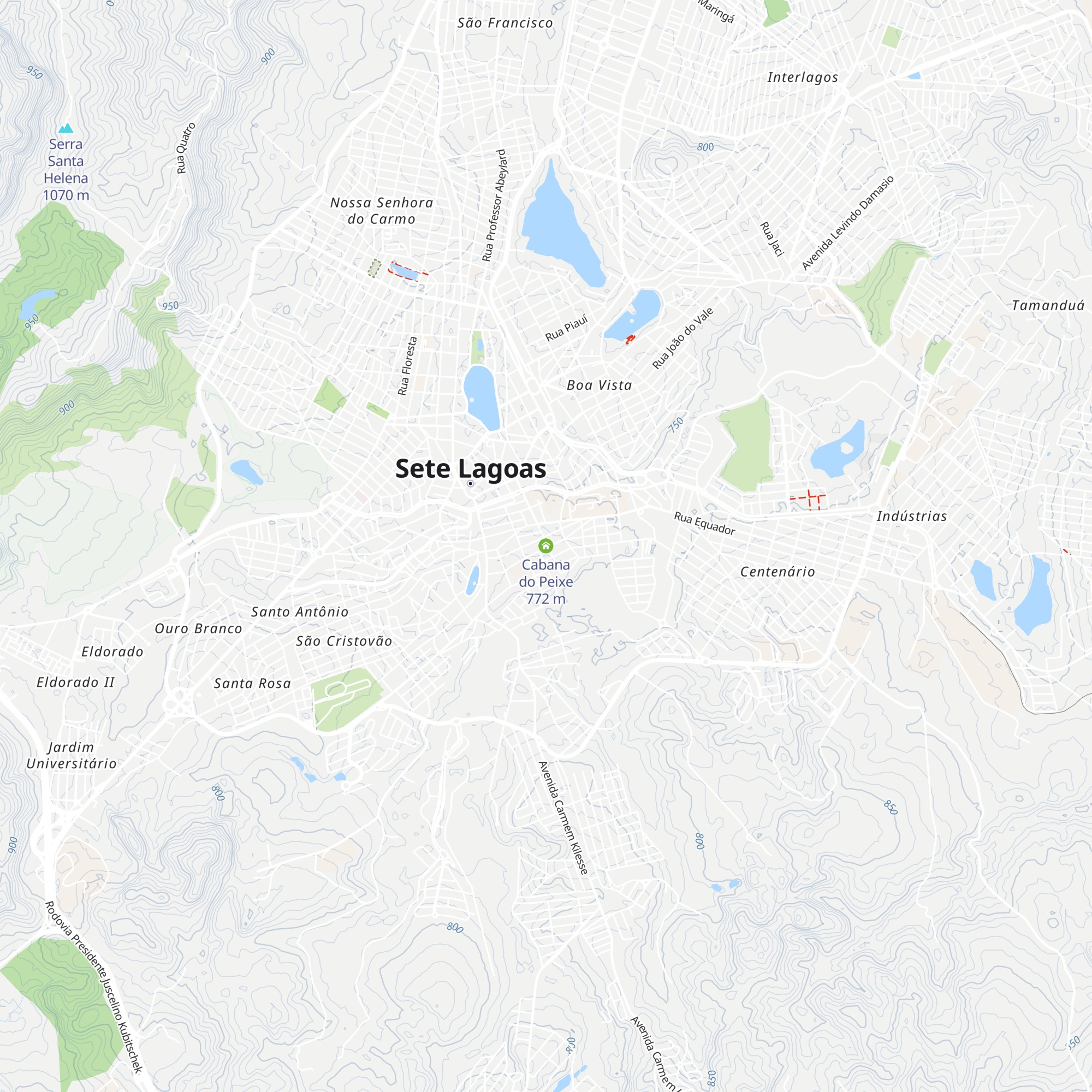 Cabana do Peixe map