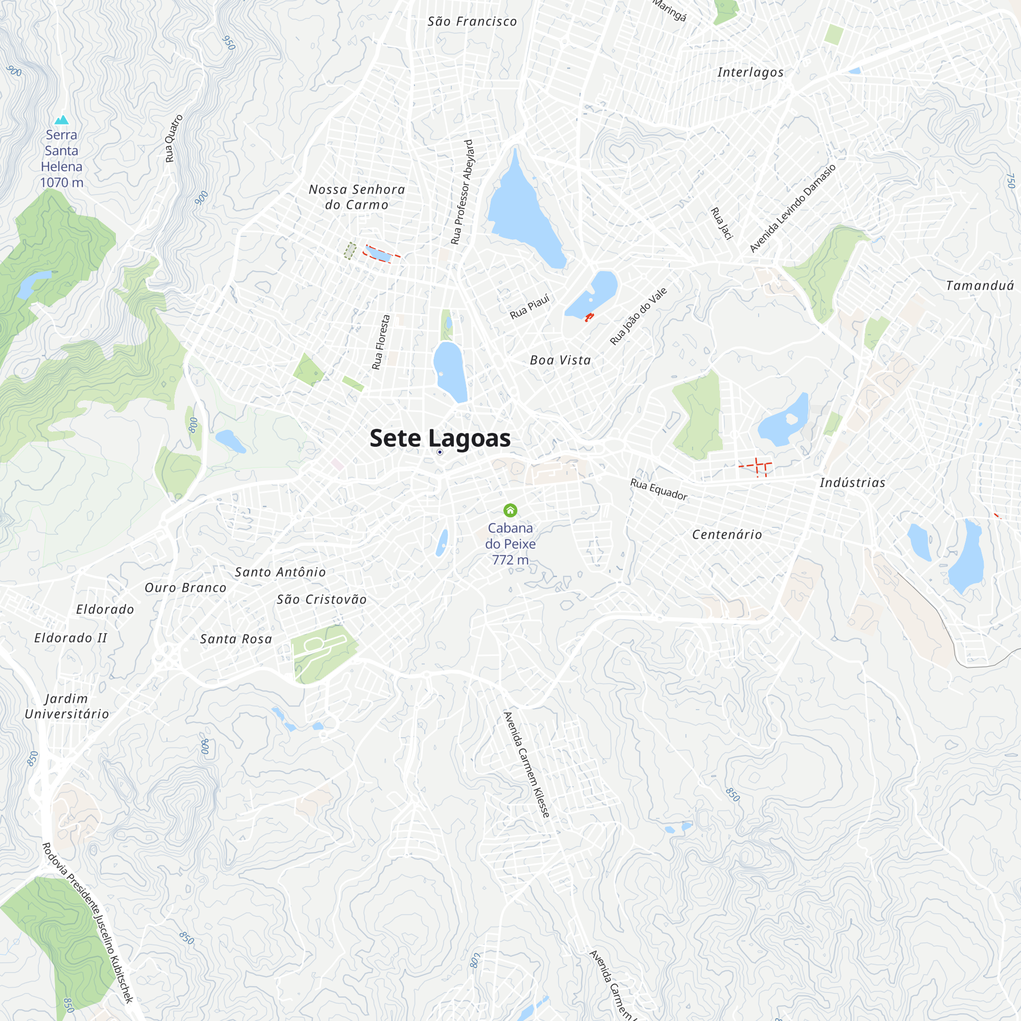 Cabana do Peixe map