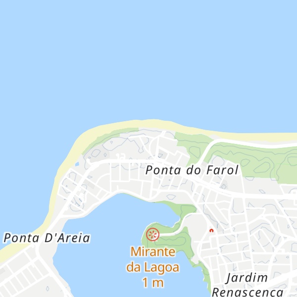 Map of Cabana do Sol - Ponta do Farol