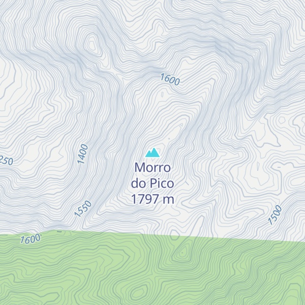 Map of Morro do Pico