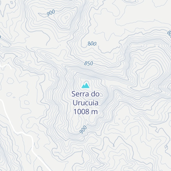Map of Serra do Urucuia