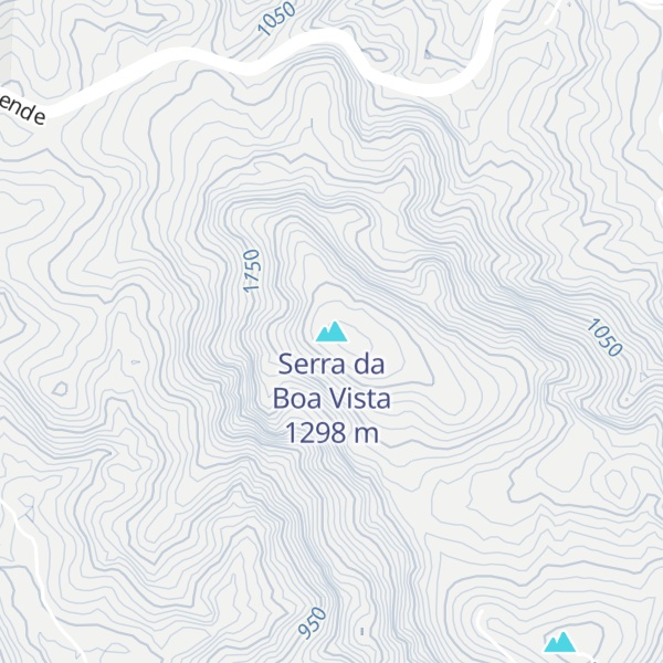 Map of Serra da Boa Vista