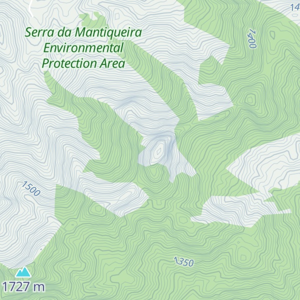 Map of Pico da Pedra Selada