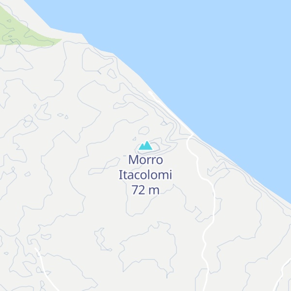 Map of Morro Itacolomi
