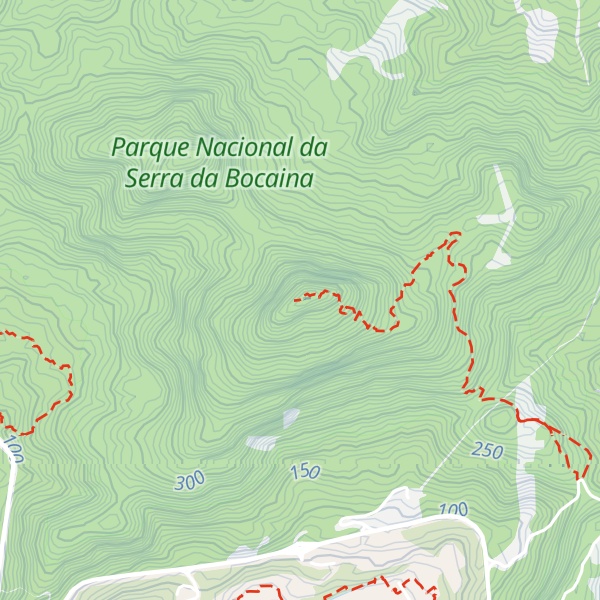Map of Morro Dois Irmãos