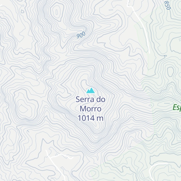 Map of Serra do Morro