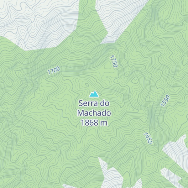 Map of Serra do Machado