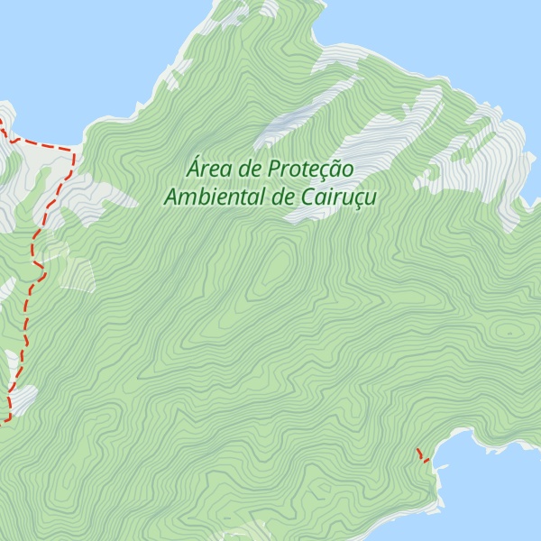 Map of Morro de Juatinga