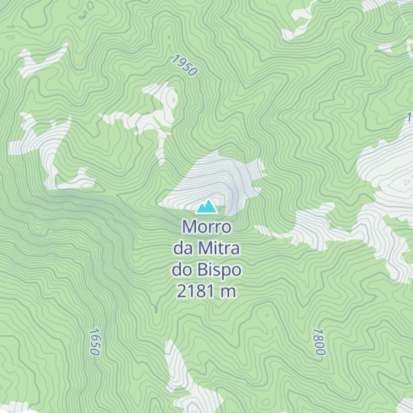 Map of Morro da Mitra do Bispo