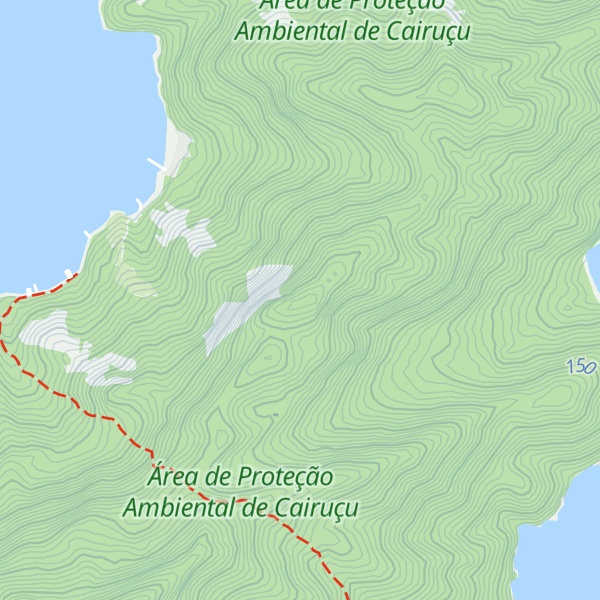 Map of Morro do Ilhéu