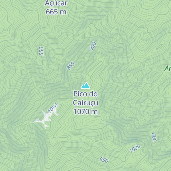 Map of Pico do Cairuçu