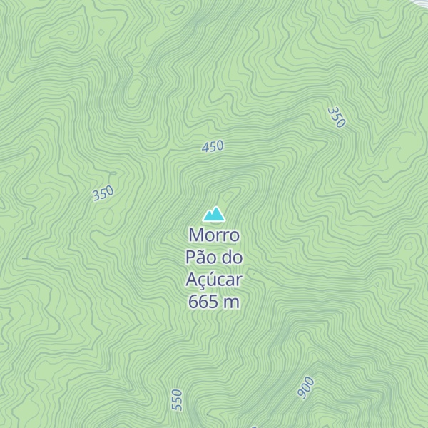Map of Morro Pão do Açúcar
