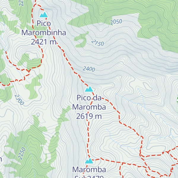Map of Pico da Maromba