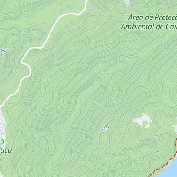 Map of Cerro Grande