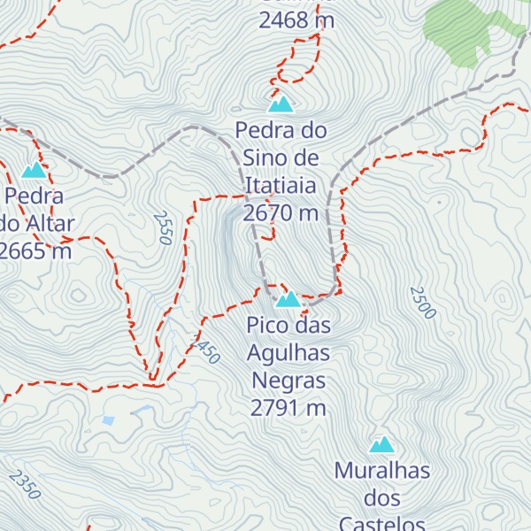 Map of Chapada da Lua Alta