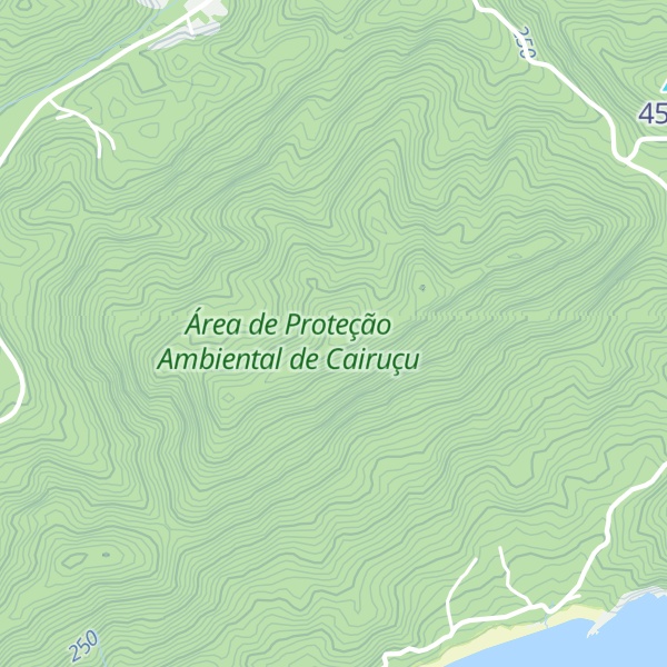 Map of Morro da Mãe D'água