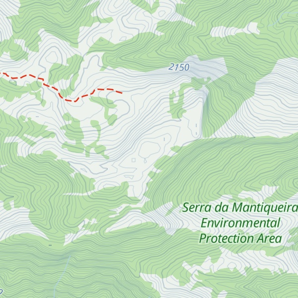 Map of Pico do Garrafão