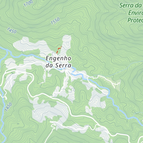 Map of Fazenda Engenho de Serra