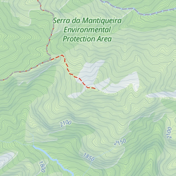 Map of Pico da Cabeça de Touro
