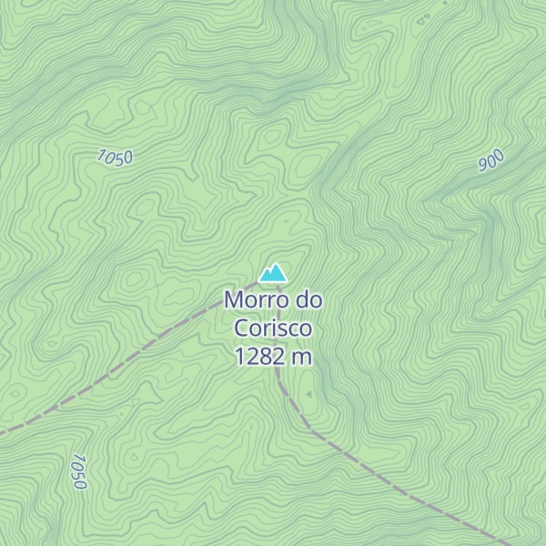 Map of Morro do Corisco