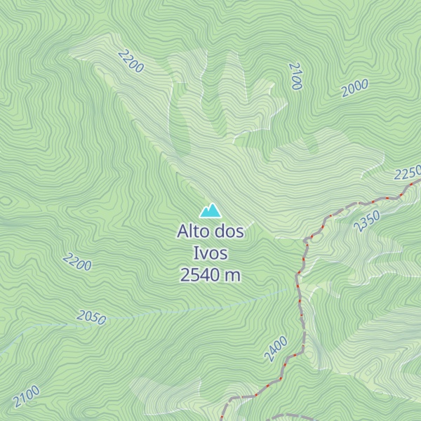 Map of Alto dos Ivos