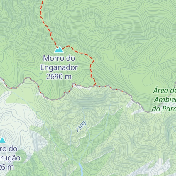 Map of Pedra da Mina