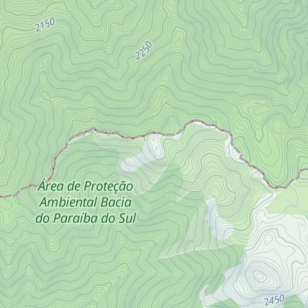 Map of Pico do Melano