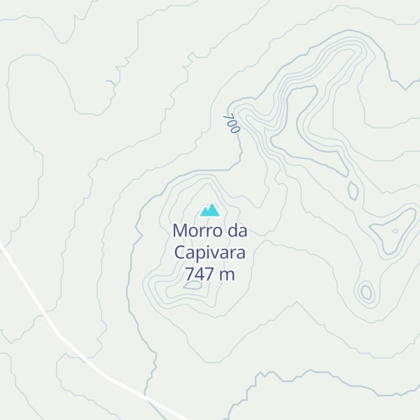 Map of Morro da Capivara