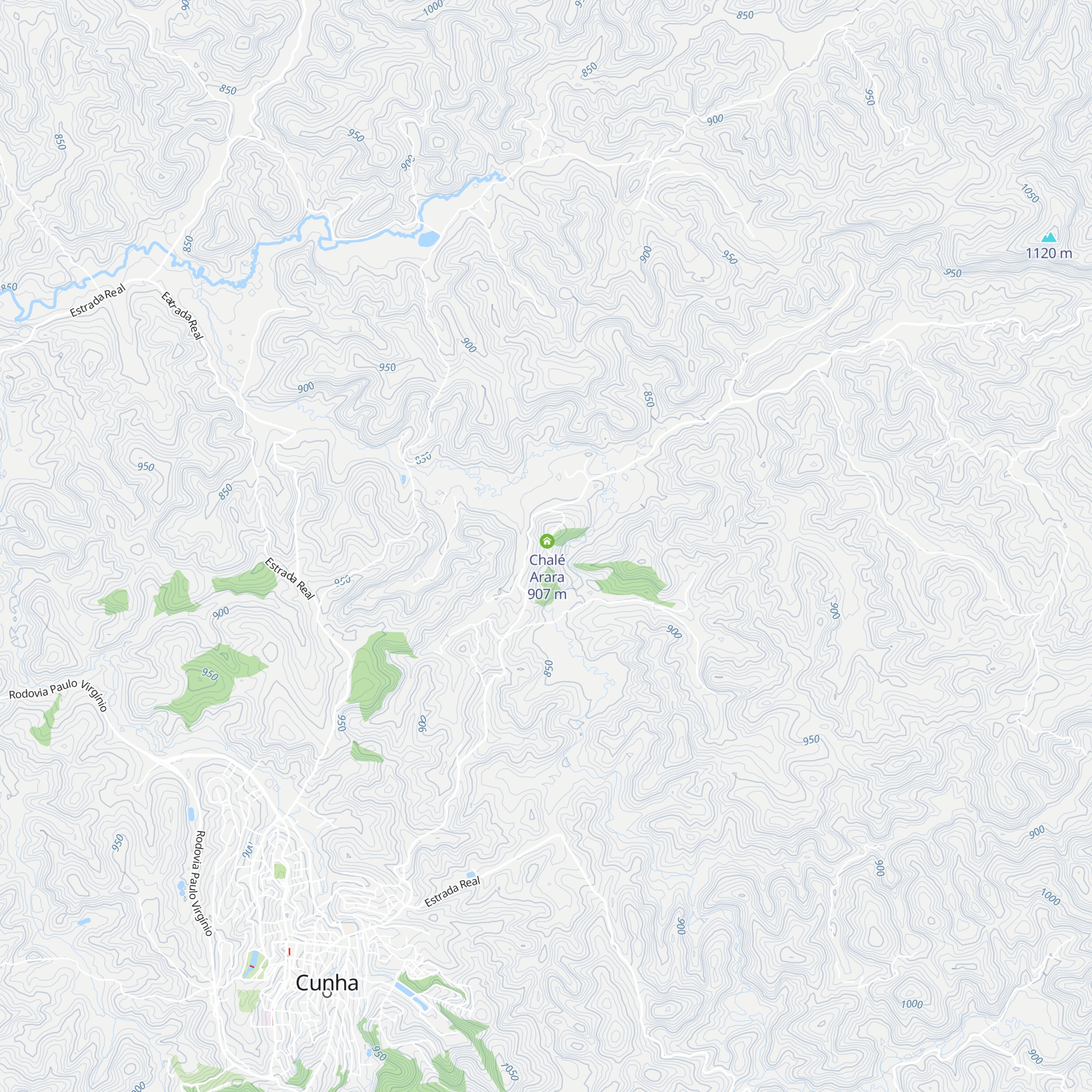 Chalé Bem-Te-Vi map