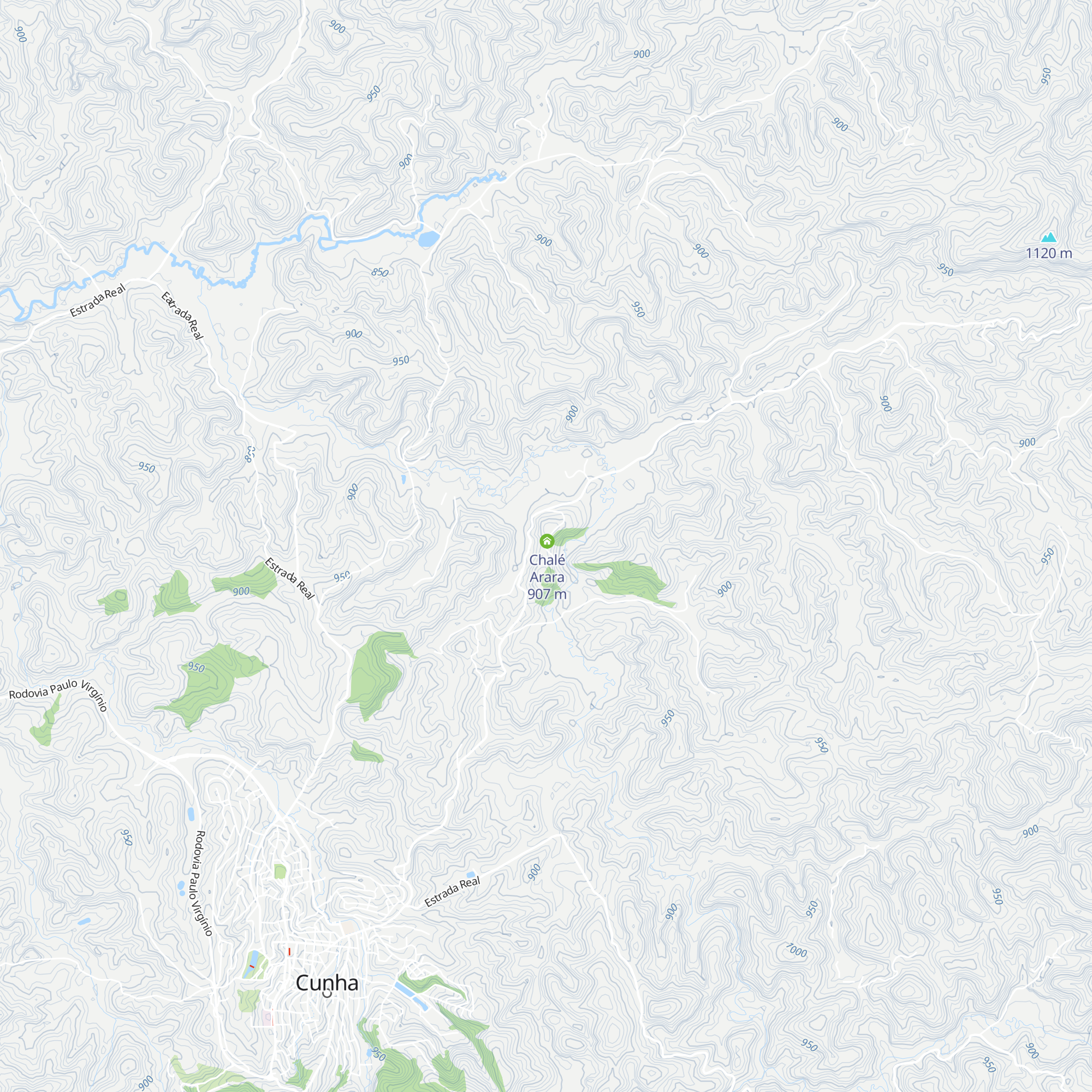 Chalé Bem-Te-Vi map