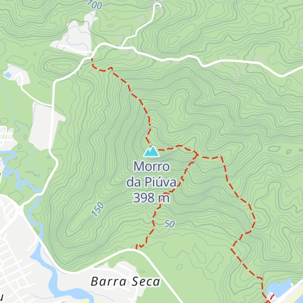 Map of Morro da Piúva