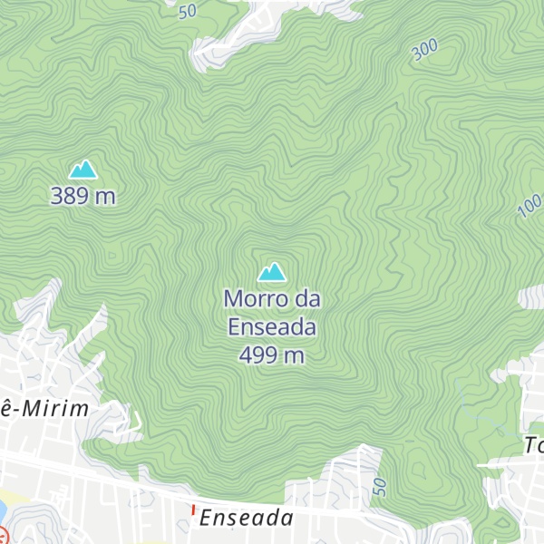 Map of Morro da Enseada