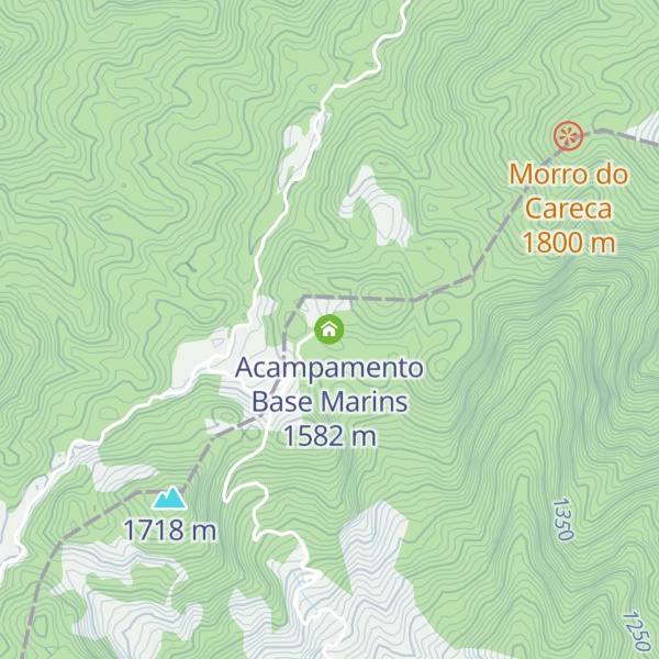 Map of Acampamento Base Marins